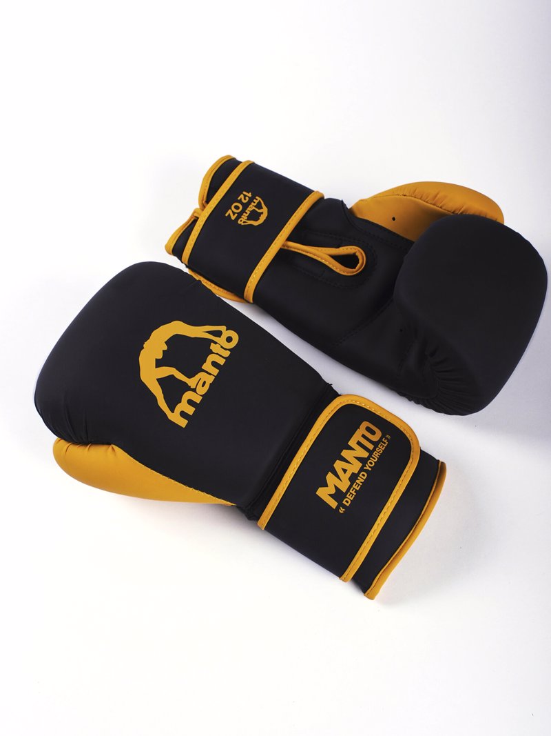MANTO BOXING GLOVES Essential black/orange